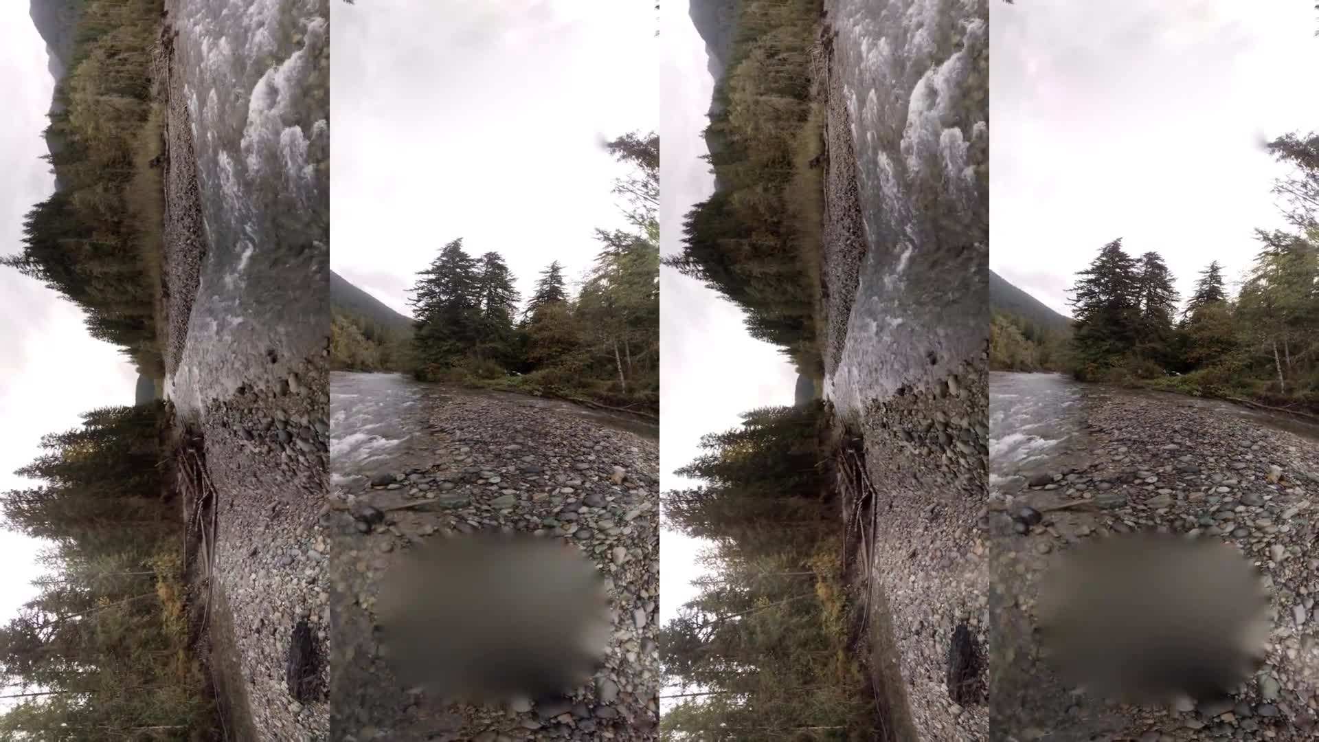 Breathtaking view of the snow-capped mountains