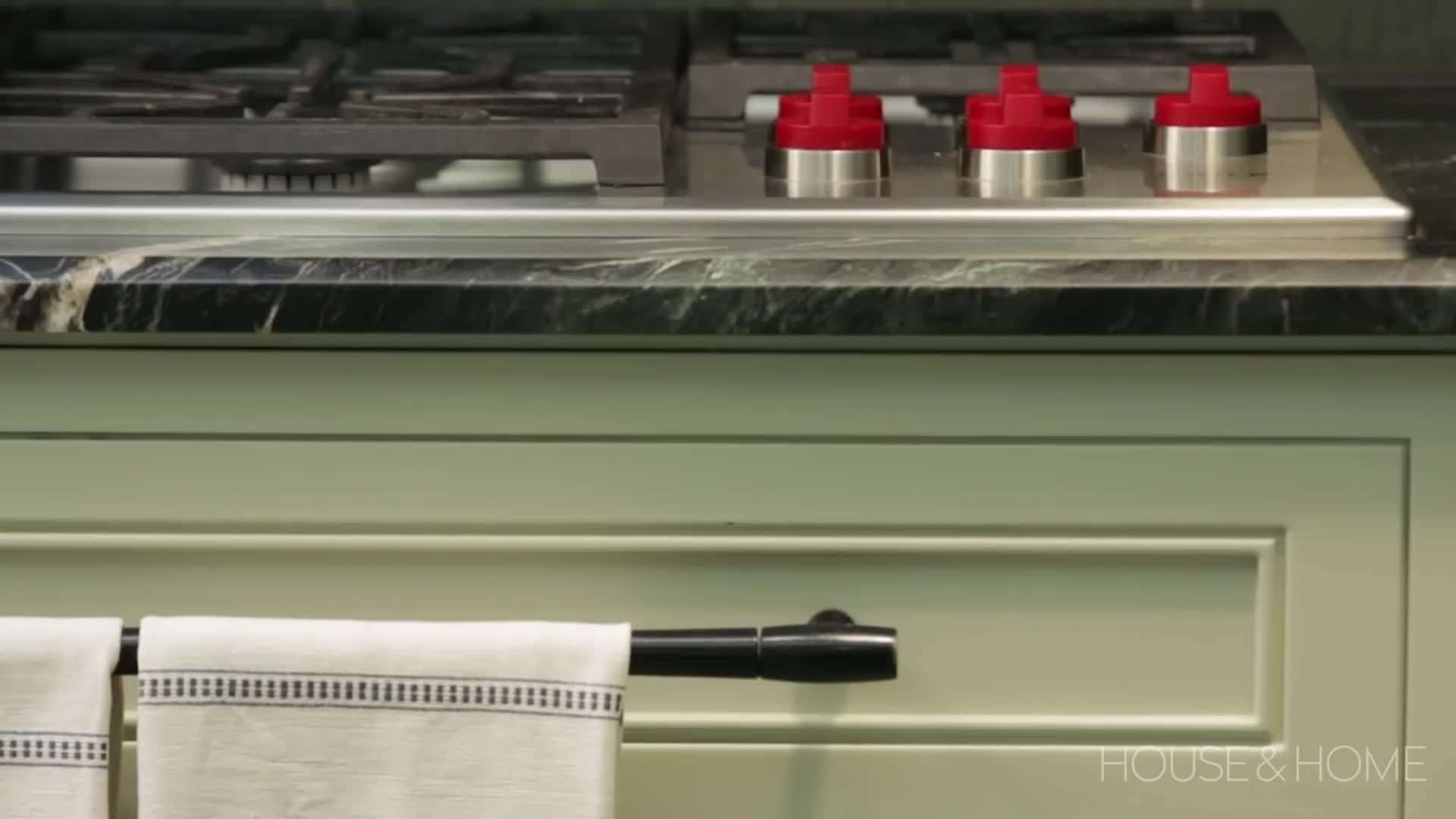 Designer Maia Roffey discussing the budget breakdown of a high-budget kitchen renovation.