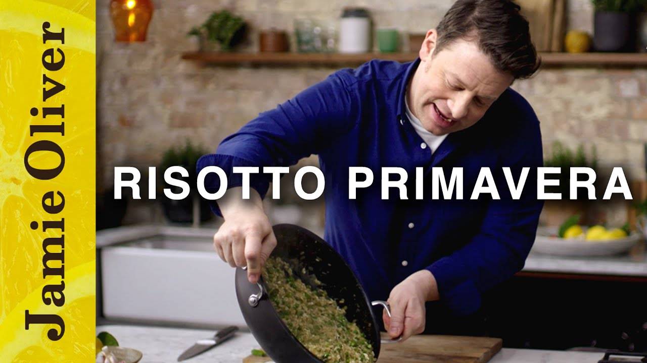 Risotto Primavera | A Healthy and Delicious Recipe by Jamie Oliver
