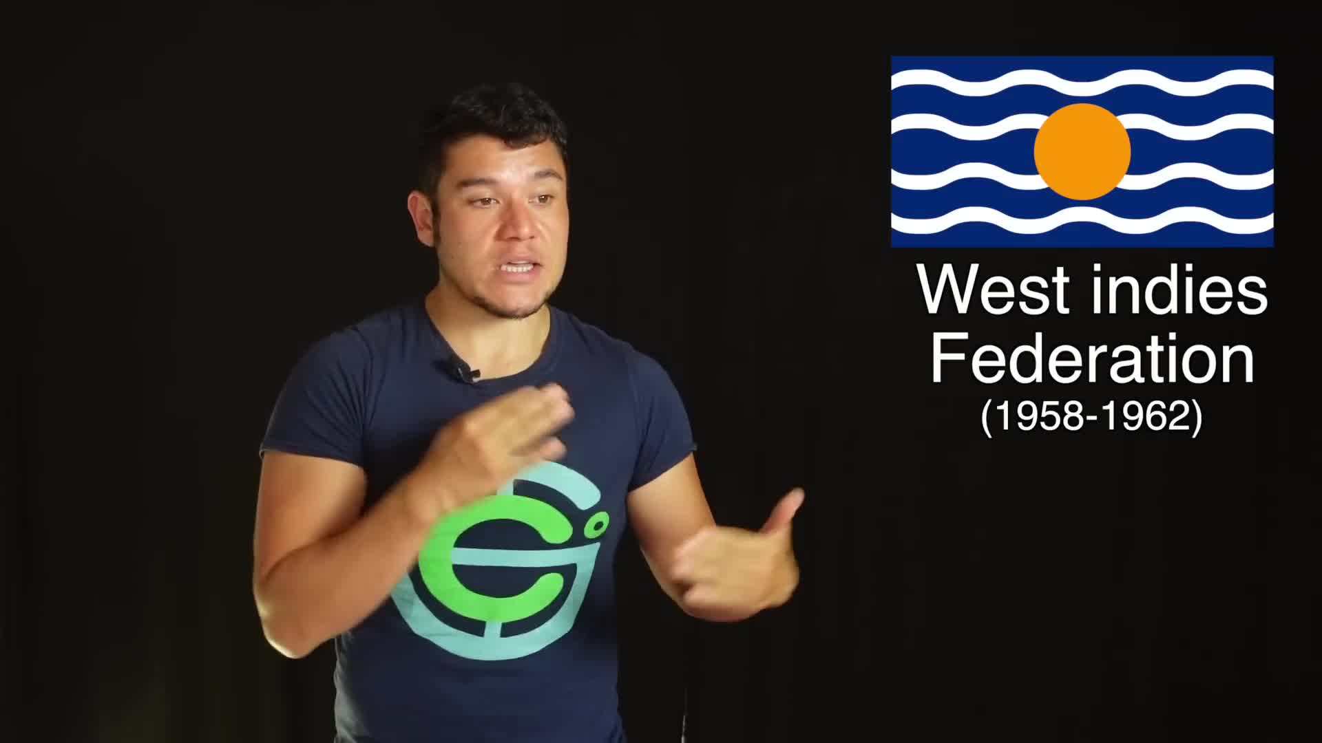 The National Flag of Trinidad & Tobago