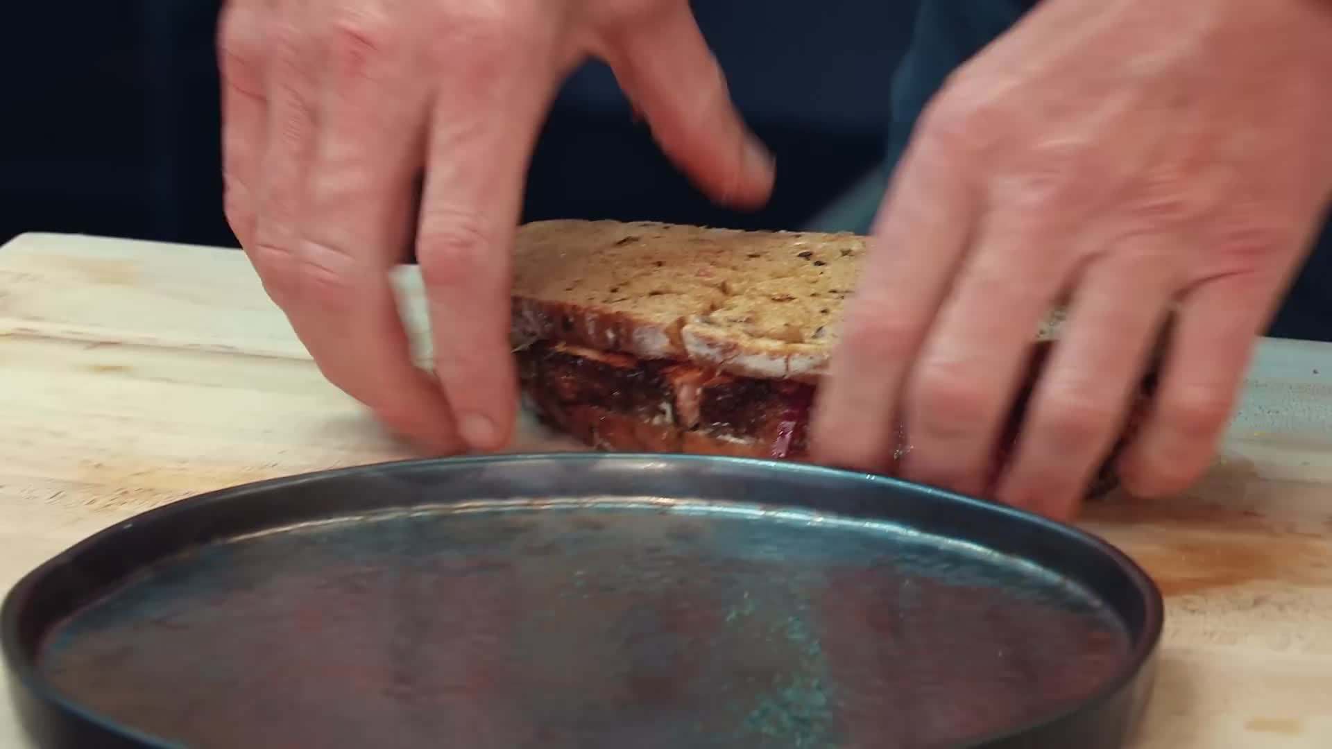 Fresh dill and lemon garnish add brightness to the dish