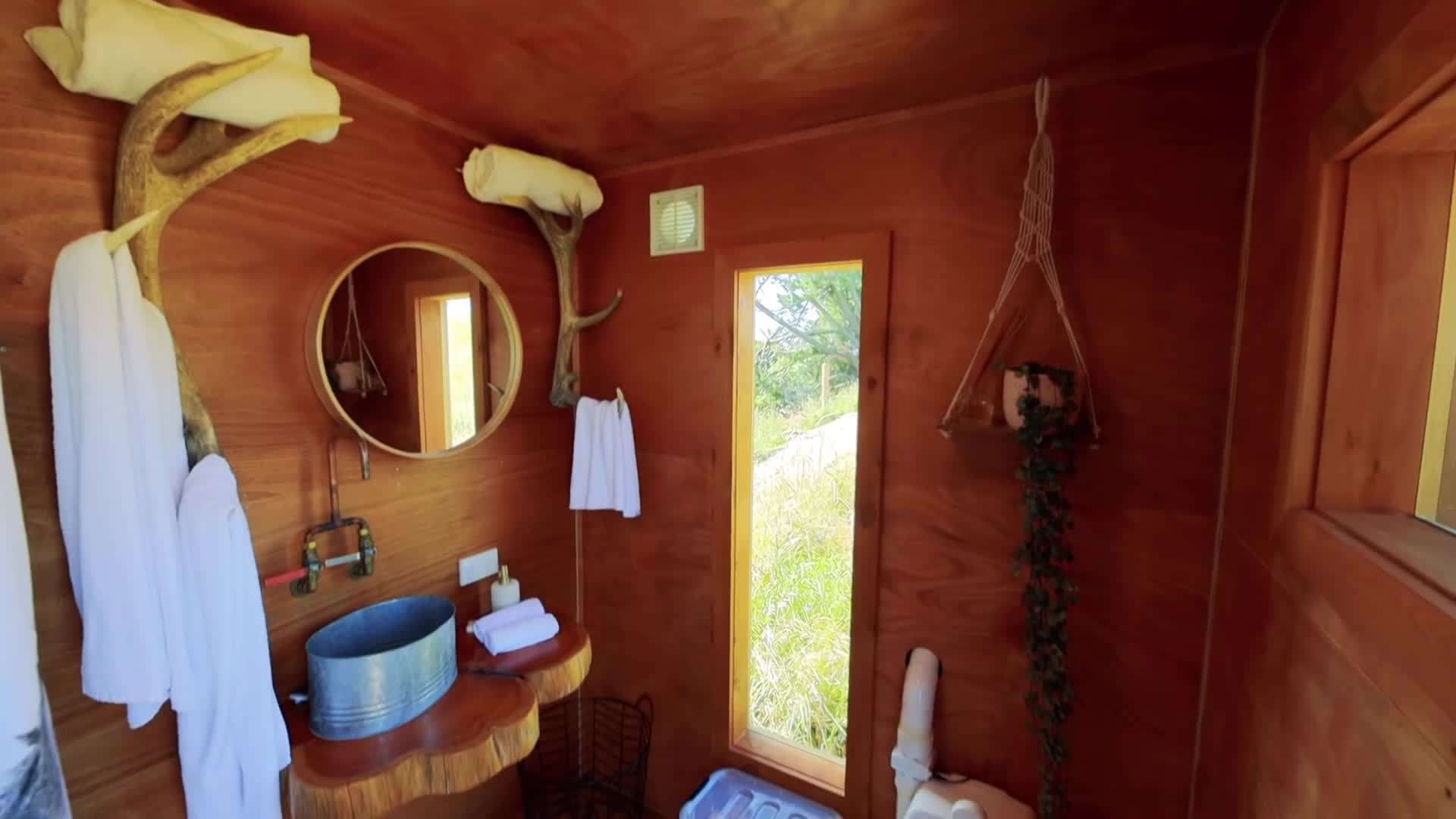 Organic garden where guests can learn about sustainable gardening