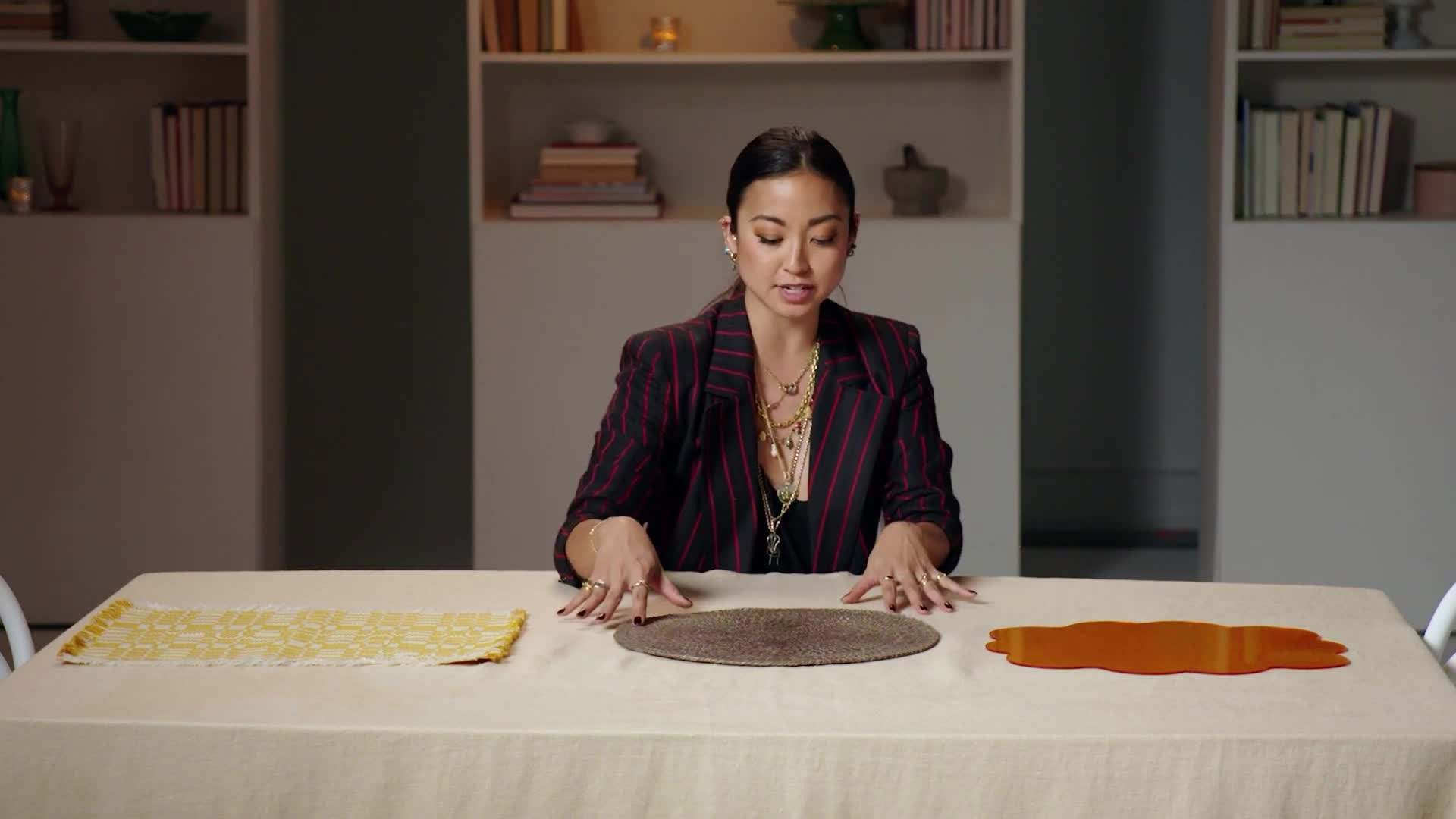 Kitschy Table Decor Example