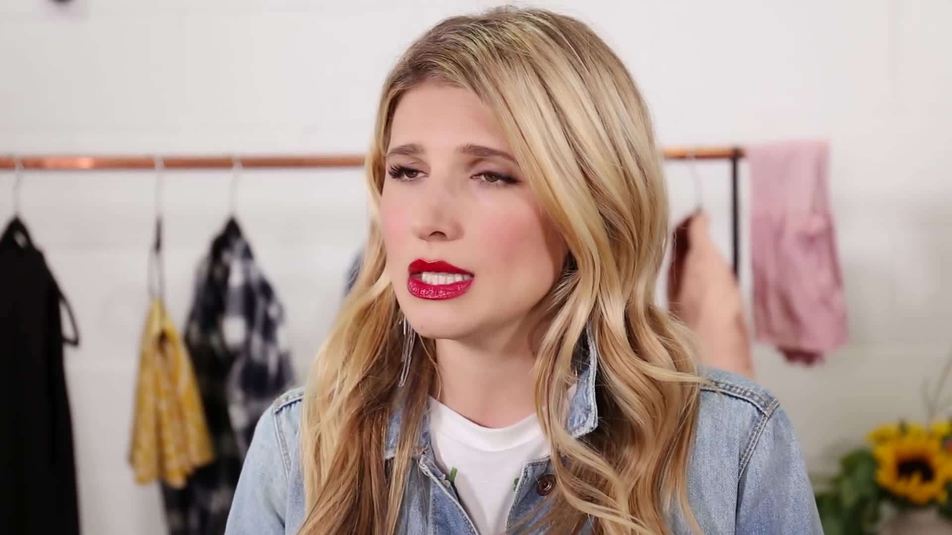 Mixing and matching different clothing pieces