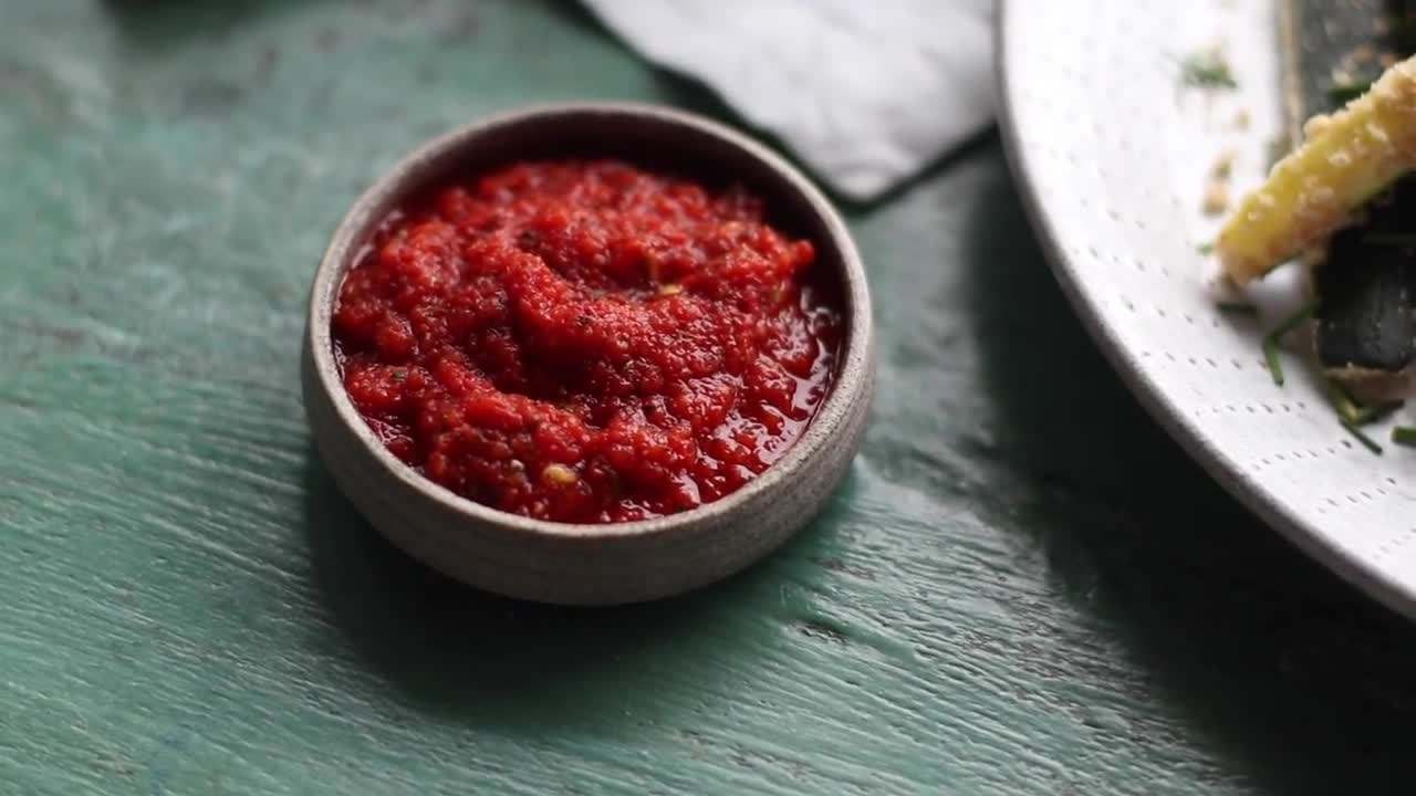 Arranging Potatoes on Baking Sheet