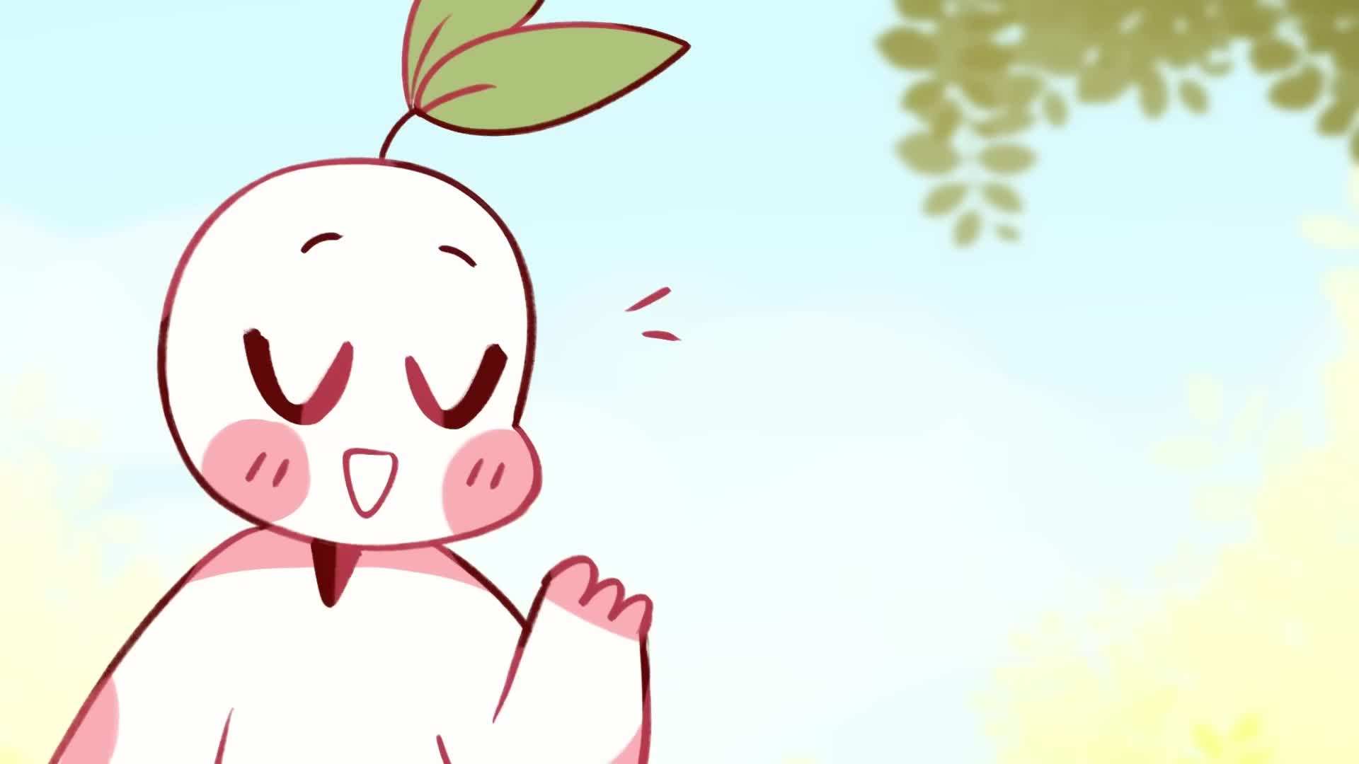 Illustration of two people engaged in intense eye contact