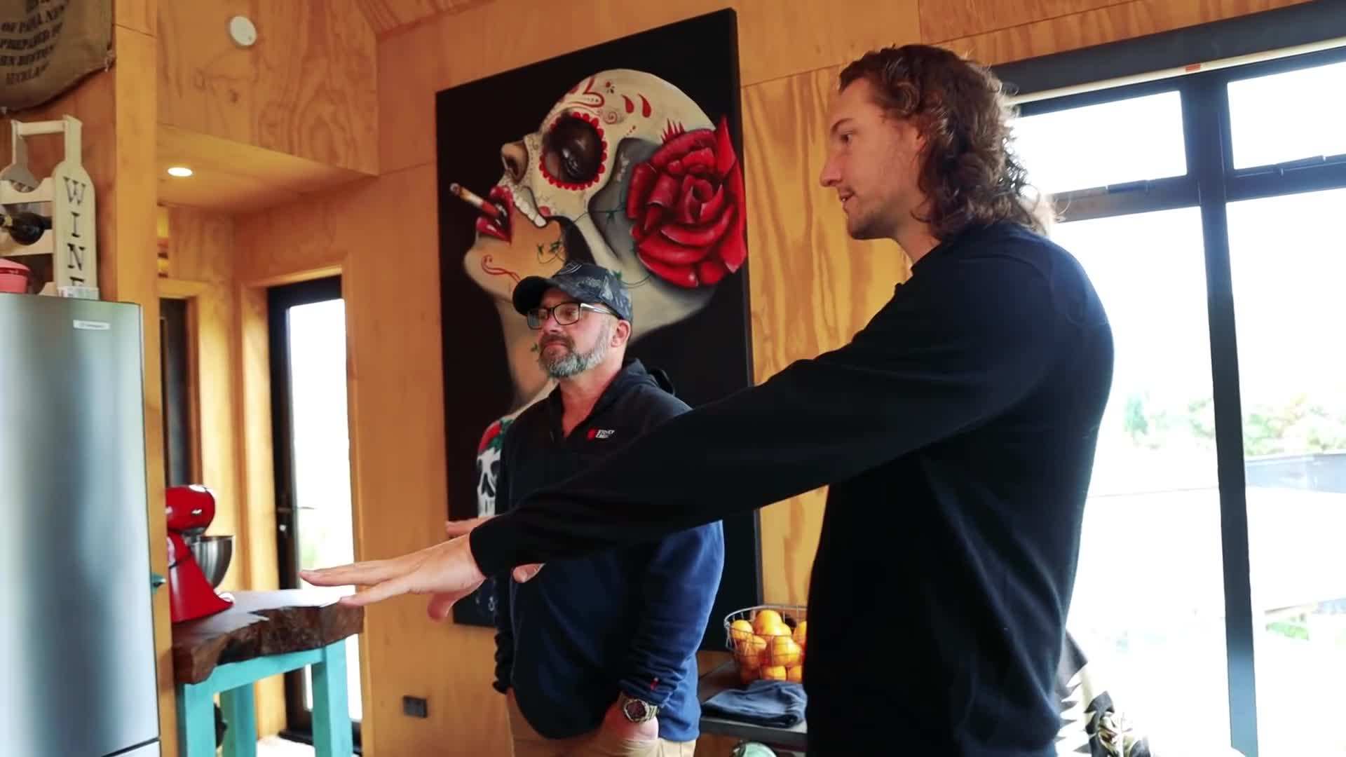 Clever fold-out furniture and storage solutions