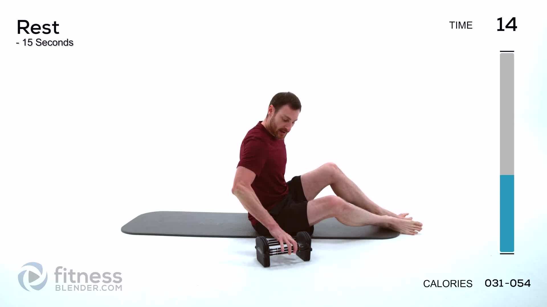 FitnessBlender performing Mountain Climbers