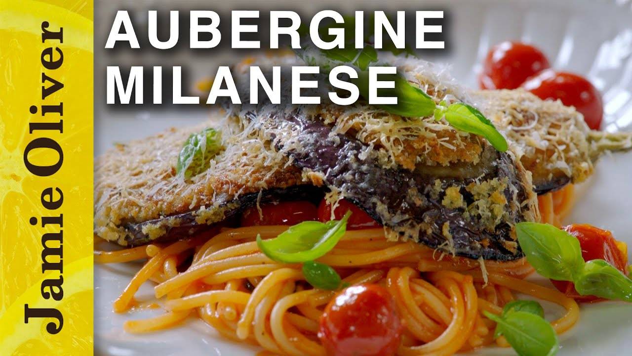 Aubergine Parmesan Milanese with Spaghetti: A Vegetarian Twist on a Classic Milanese Dish