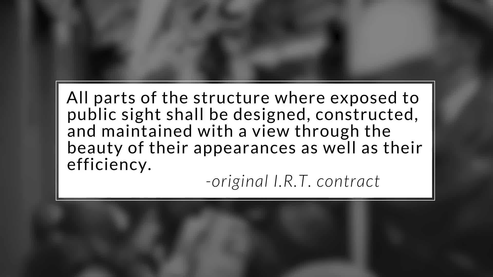 Spacious interior of the Fulton Street station