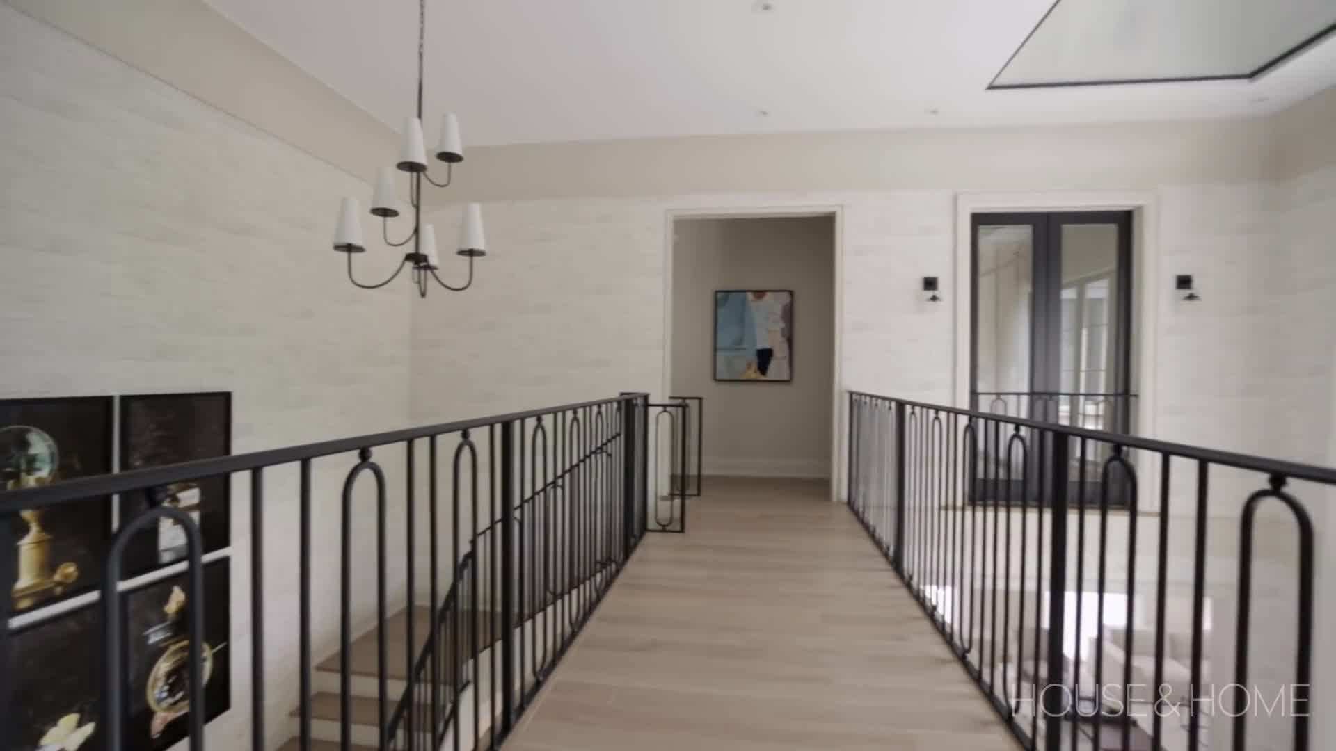 Consistent color palettes throughout the home