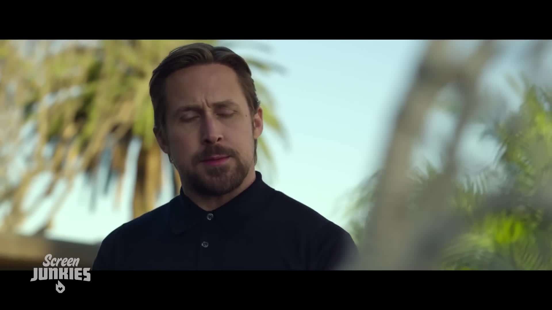 Ryan Gosling in a thrilling action sequence