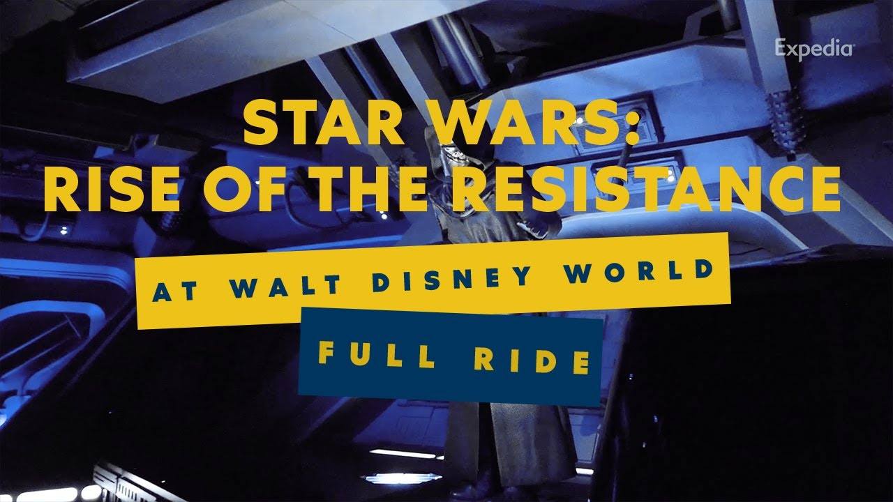 Star Wars: Rise of the Resistance Full Ride at Walt Disney World