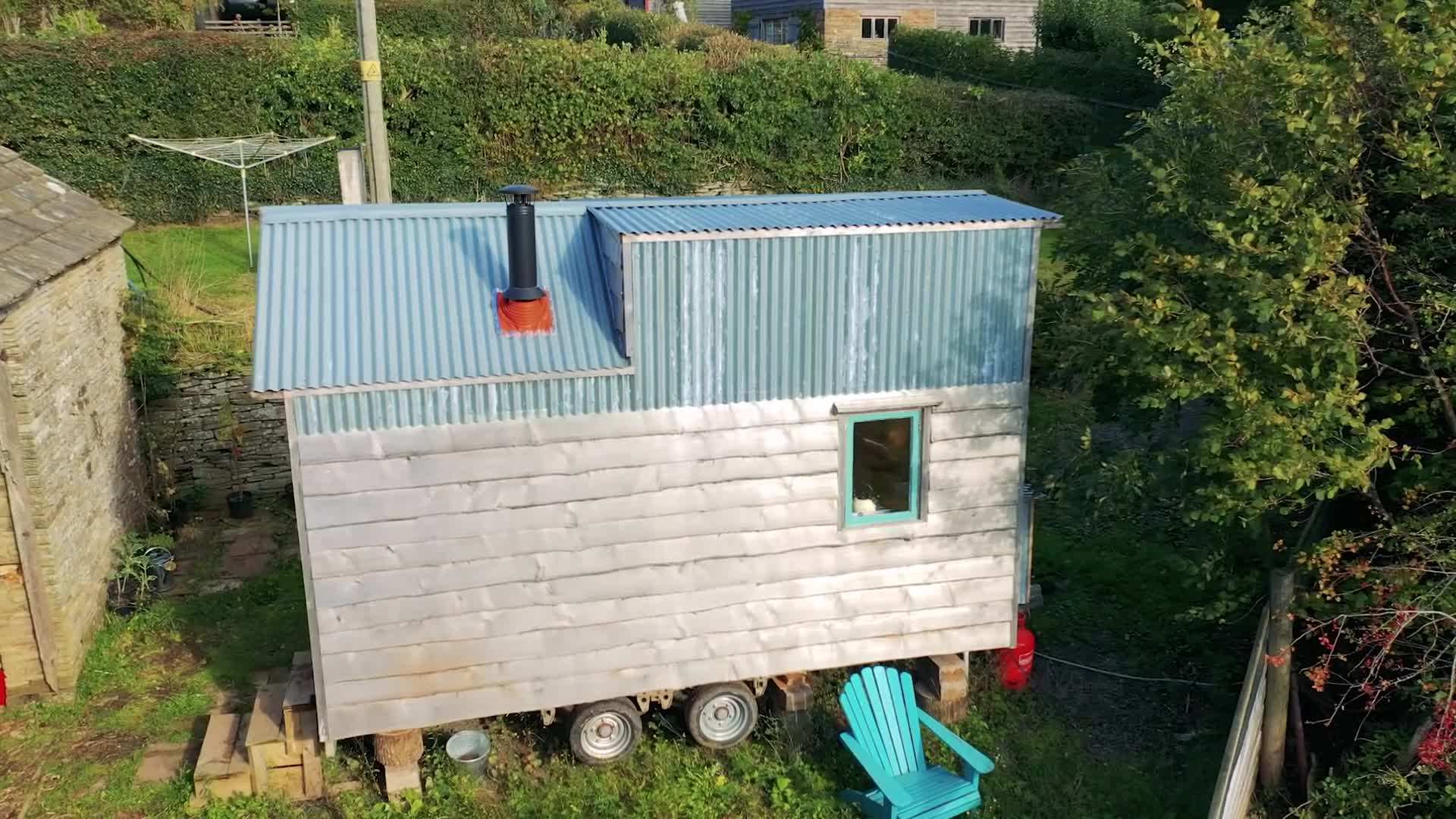 Exterior Front View of the Tiny House