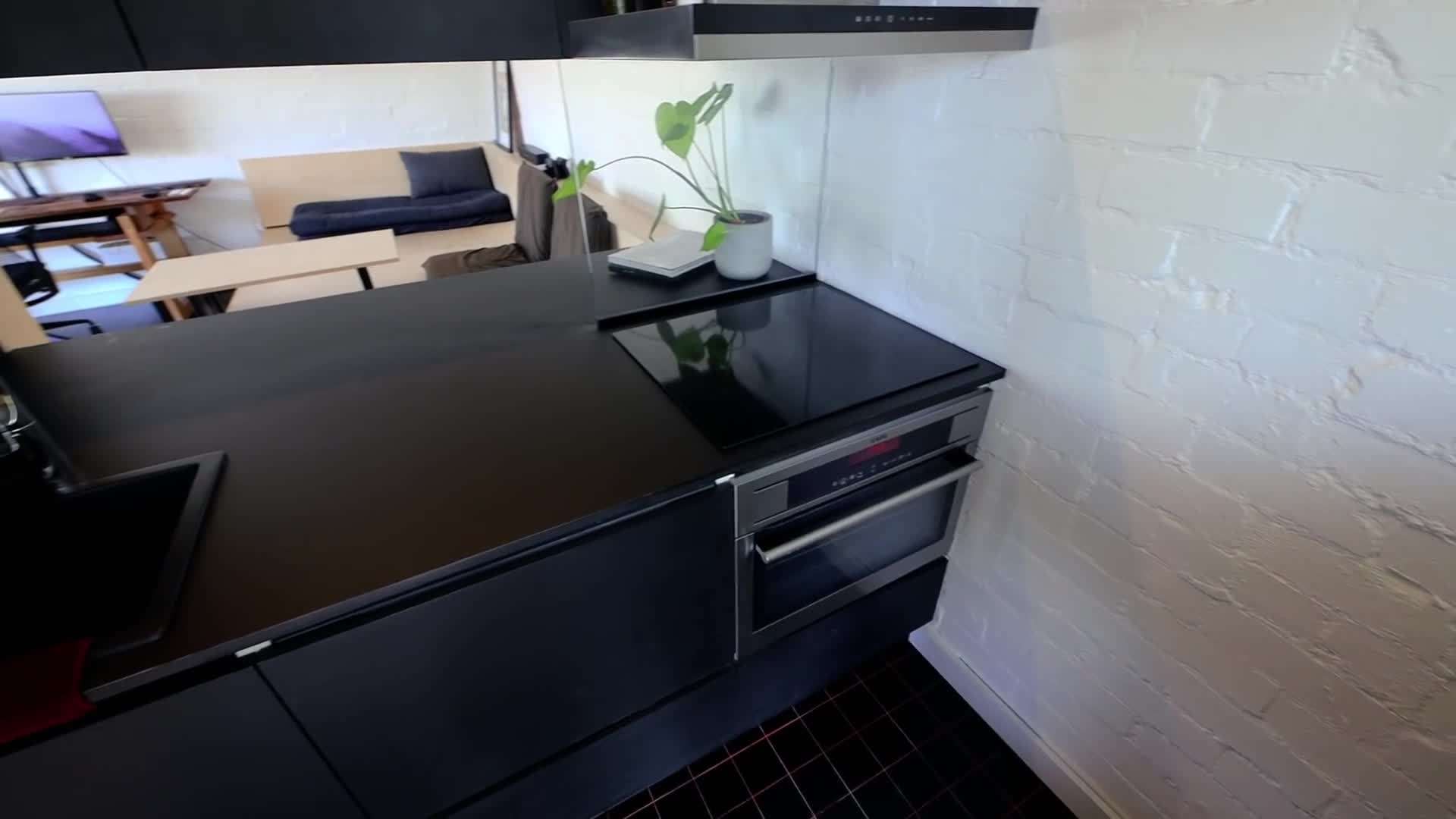 Hidden compartments in the walls