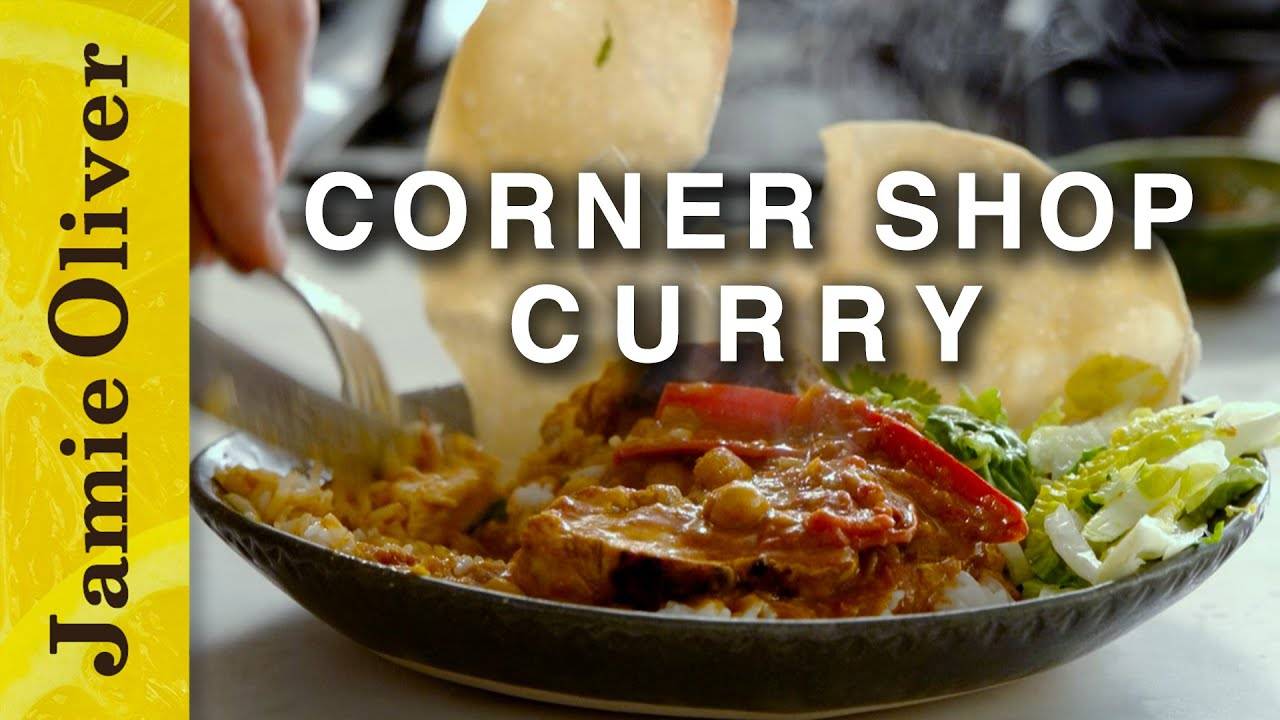 Corner Shop Curry with a Twist: Easy Recipe by Jamie Oliver
