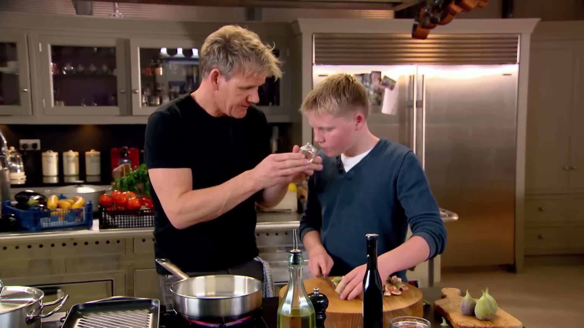 A stunning dessert featuring fresh fruits and a chocolate sauce