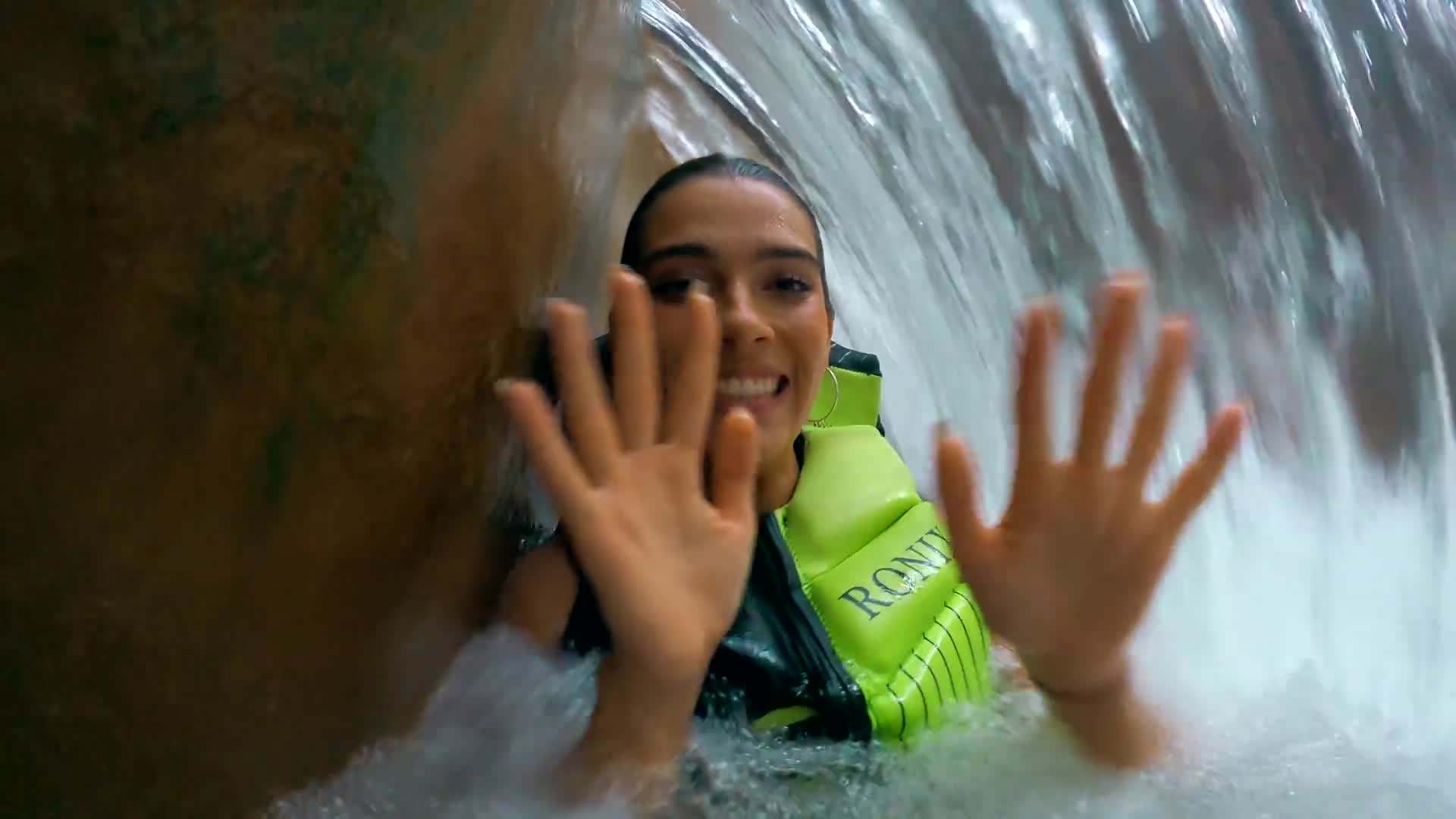 Navigate through narrow passages and gushing waterfalls in Wadi Mujib