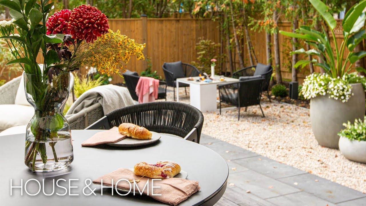 Transforming an Overgrown City Backyard into a Modern Low-Maintenance Retreat