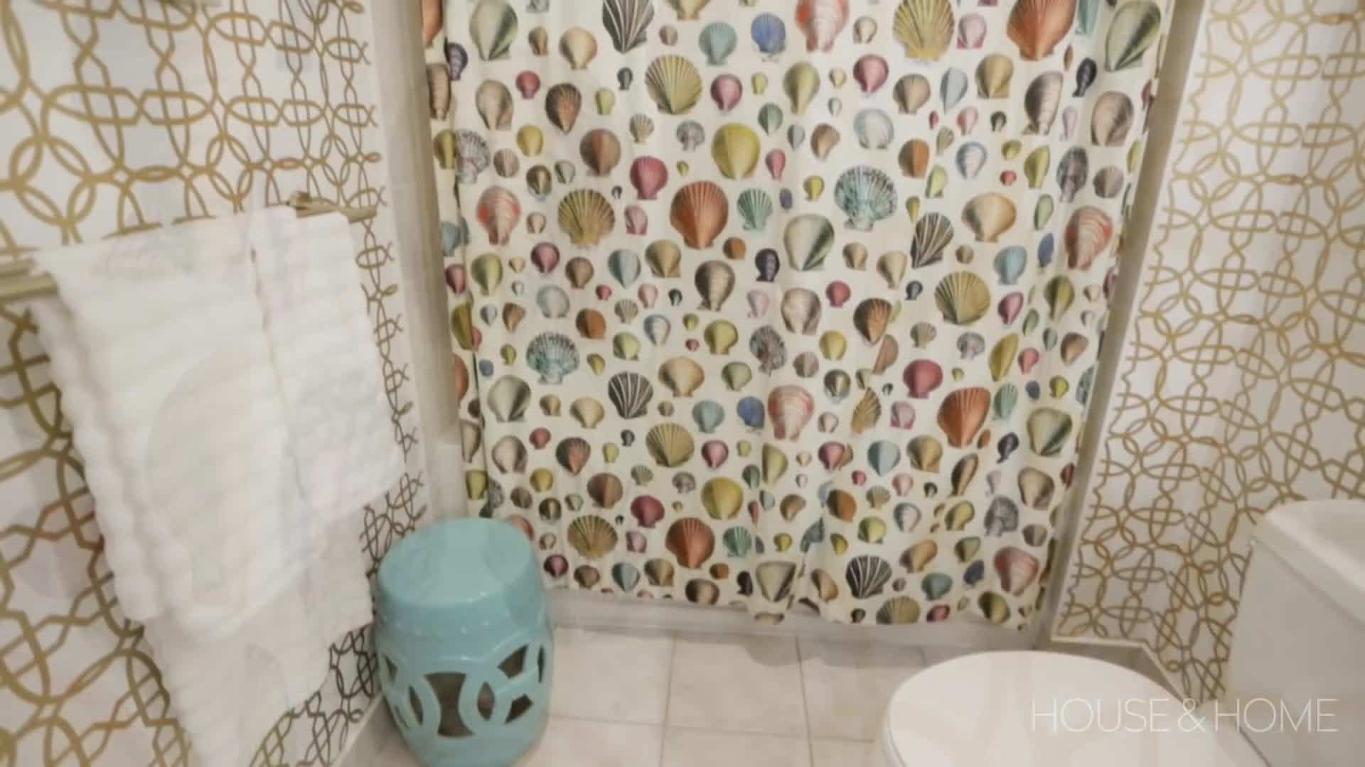 Before-and-after photos showing the transformation of the rental apartment