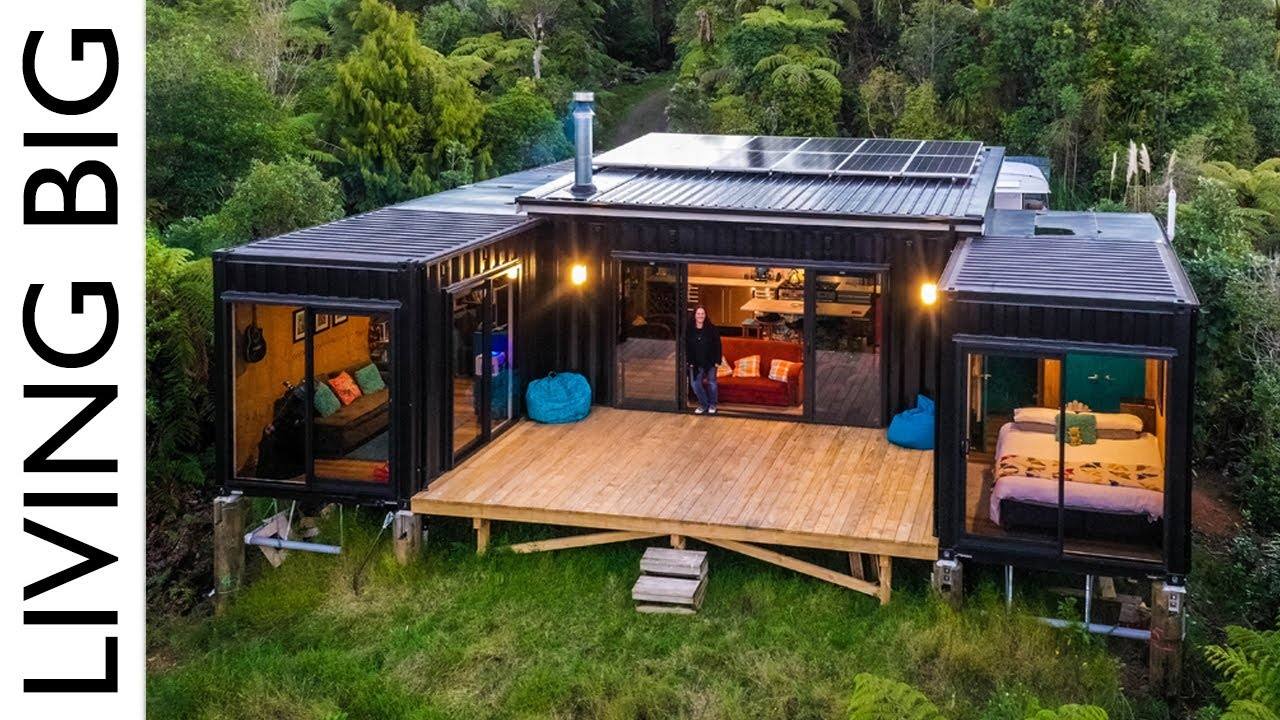 Off-Grid Living in a Shipping Container Home: A Sustainable and Compact Lifestyle