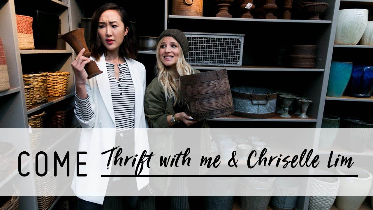 Thrift Store Shopping with Chriselle Lim and Mr. Kate