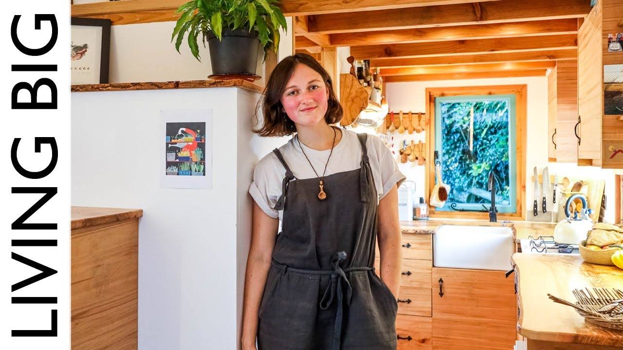 Young Woodworker Crafts Stunning Off-Grid Tiny House - A Dream Fulfilled