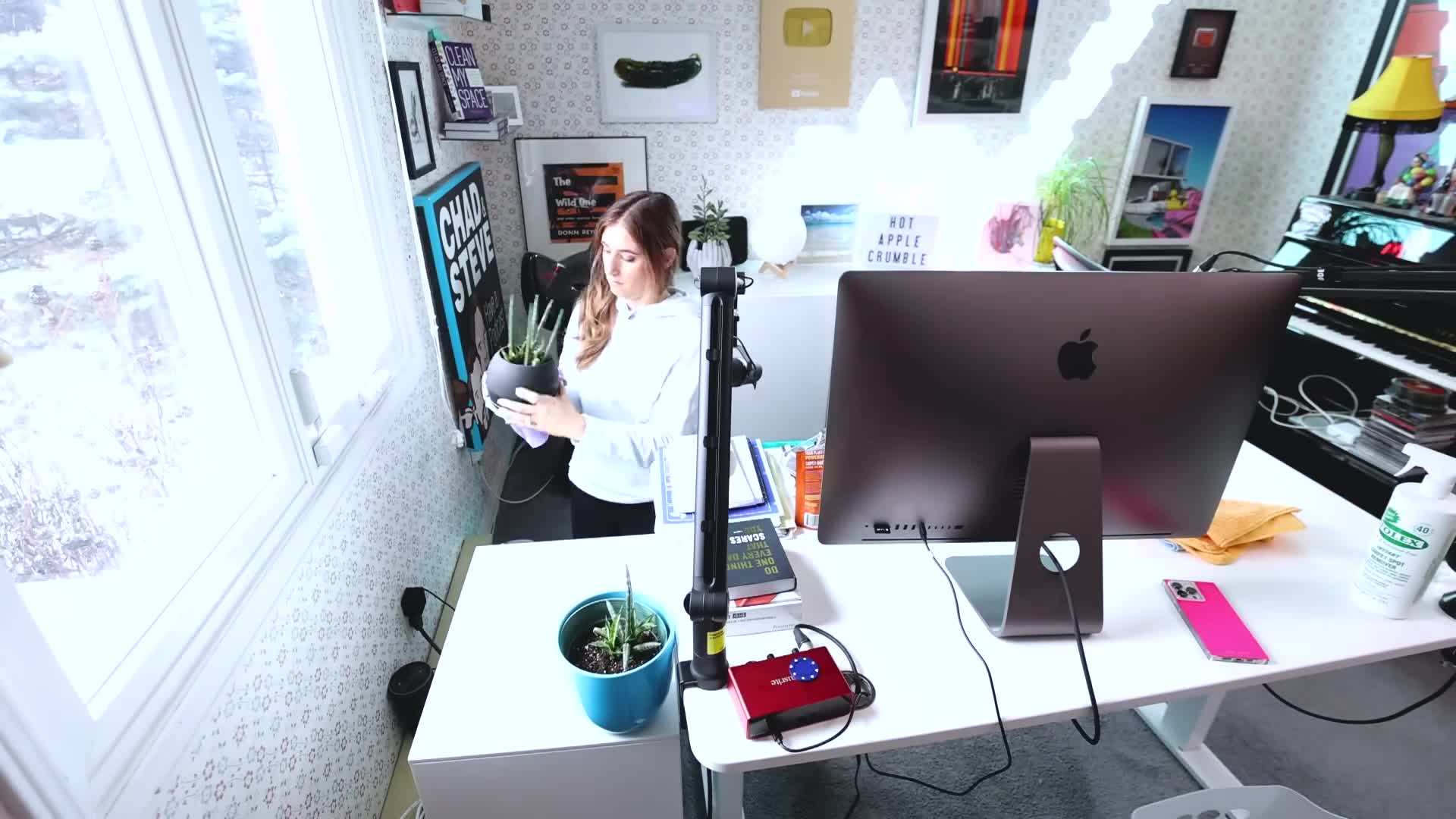 Personalizing the workspace