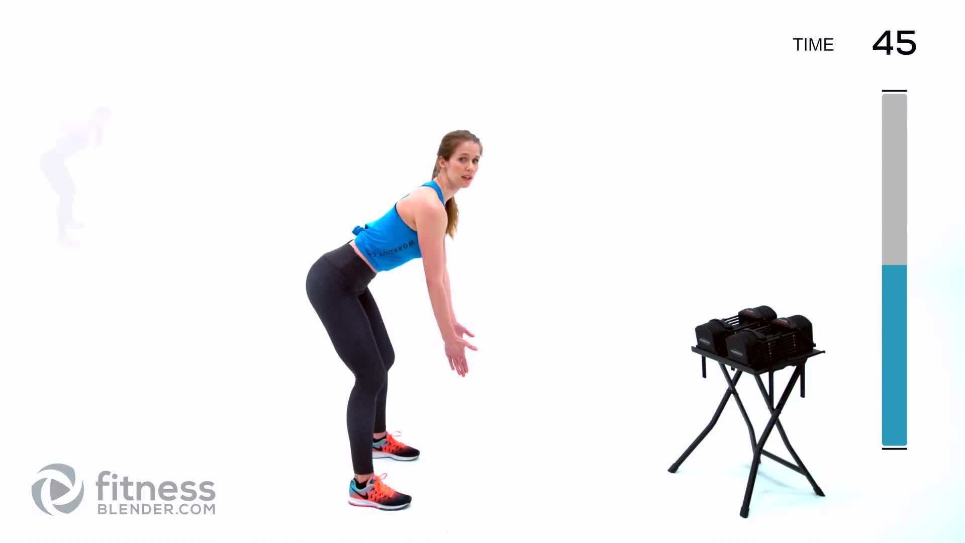 An illustration demonstrating proper form for the tricep dip exercise