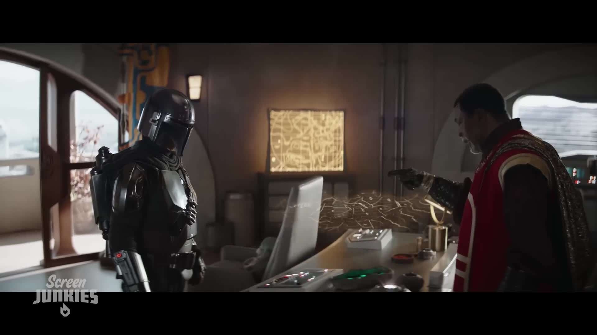 The adorable Baby Yoda steals the show