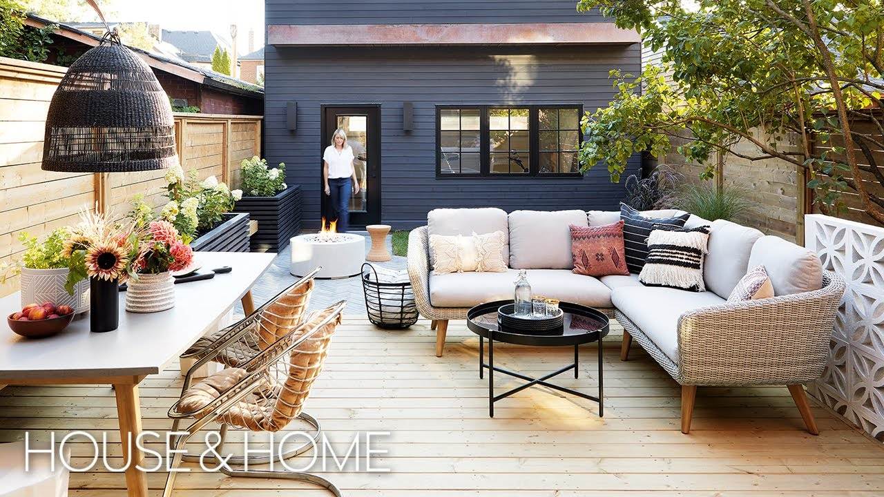 Transform Your Backyard with a Modern Makeover: Tips from HGTV's Sarah Keenleyside