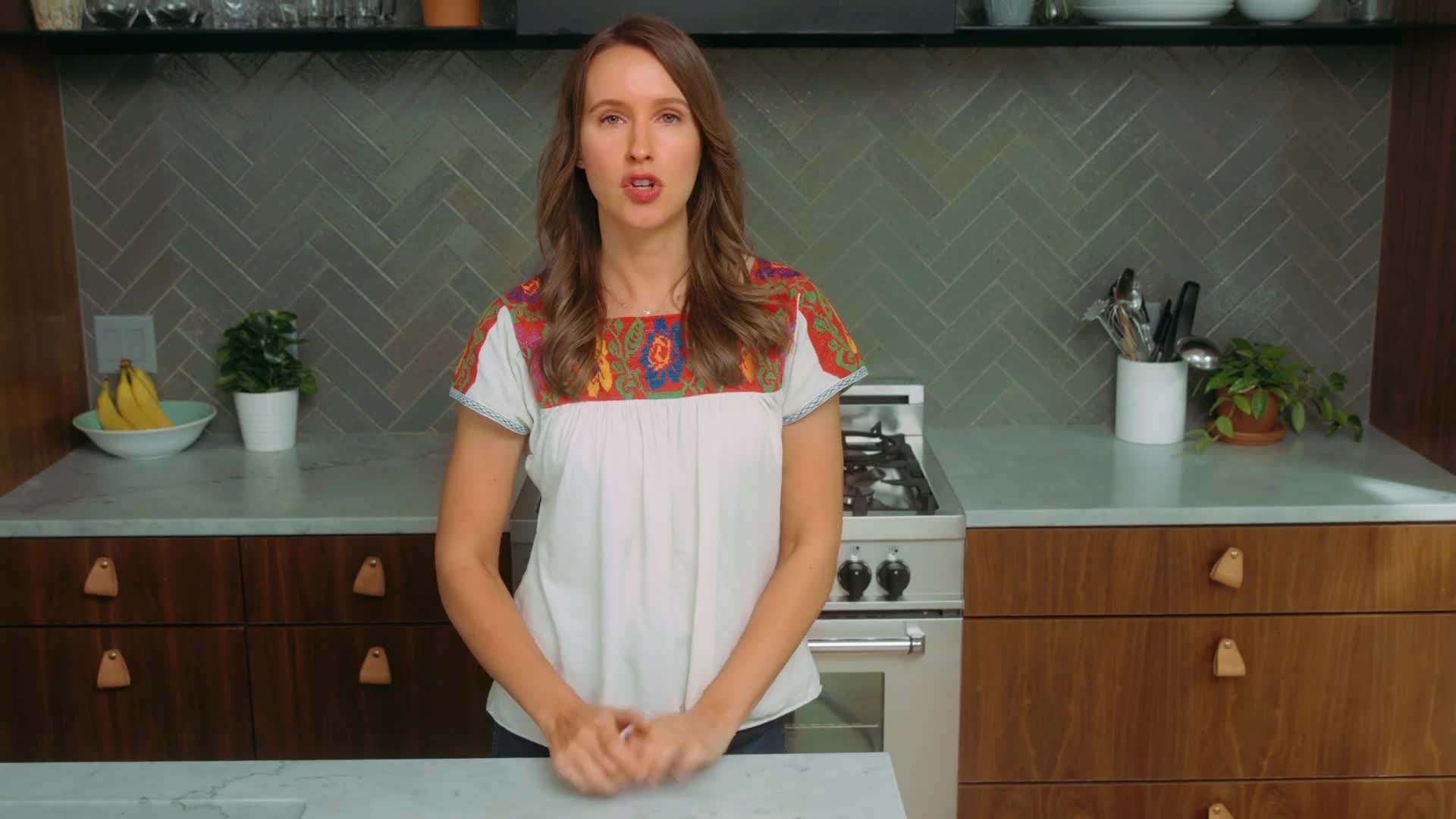 Cashew parmesan cheese sprinkled on top of pasta