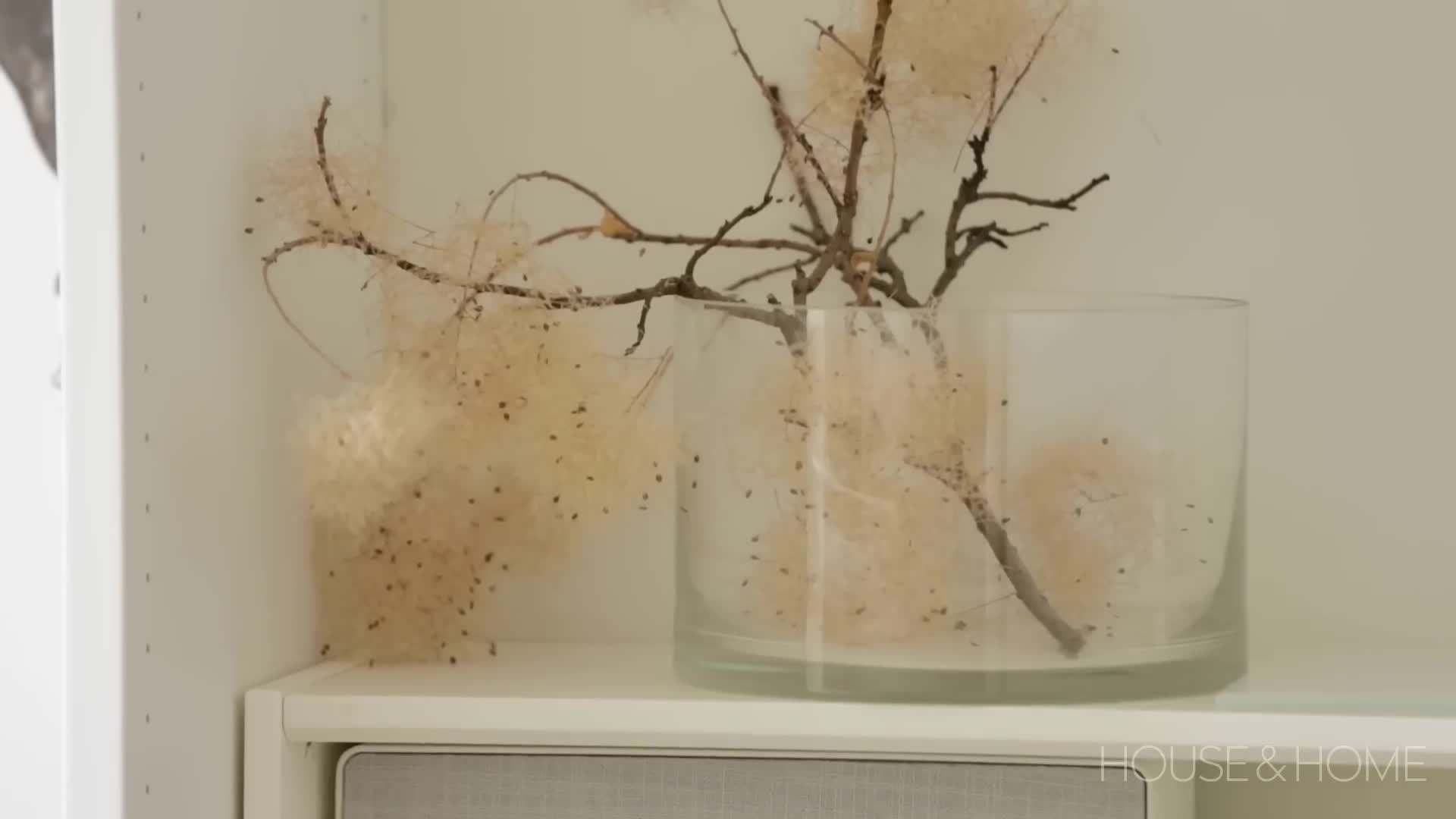 Utilizing floor-to-ceiling shelving units for maximum storage