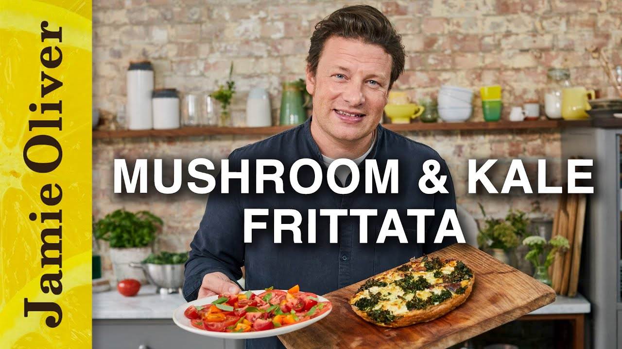 Mighty Mushroom and Kale Frittata: A Delicious Italian Take | Jamie Oliver