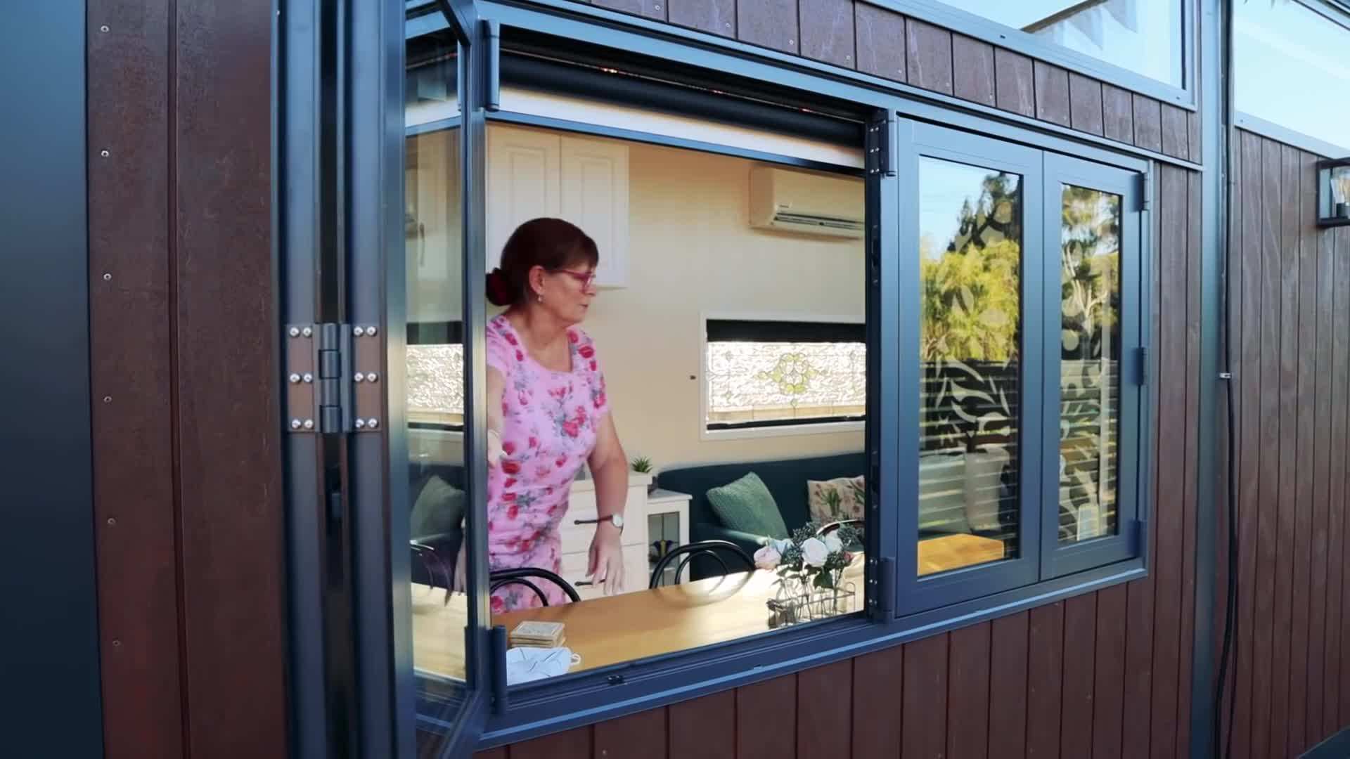 Interior view of the cozy living area