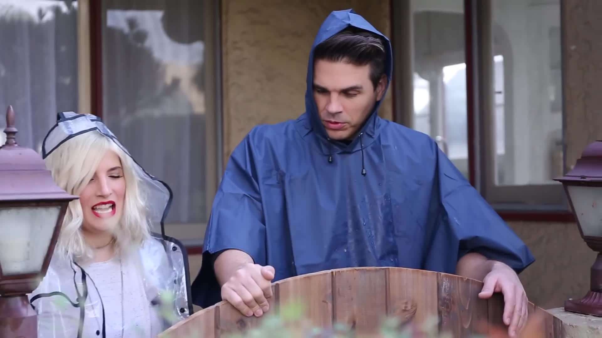 Installing a drainage system to redirect water