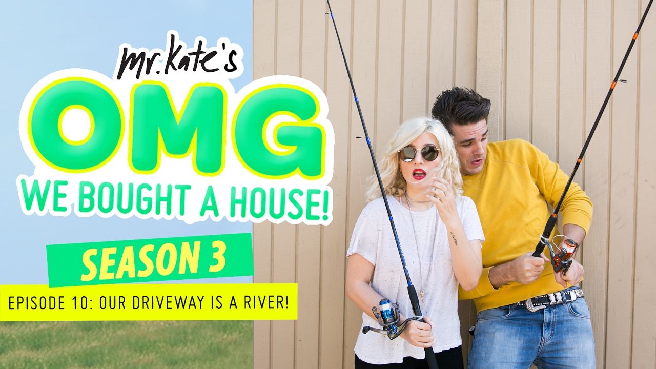 Our Driveway Is a River! | OMG We Bought a House!