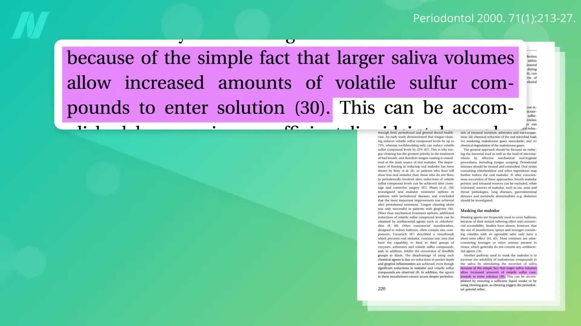 Study on the Effectiveness of Gum Flavors on Bad Breath