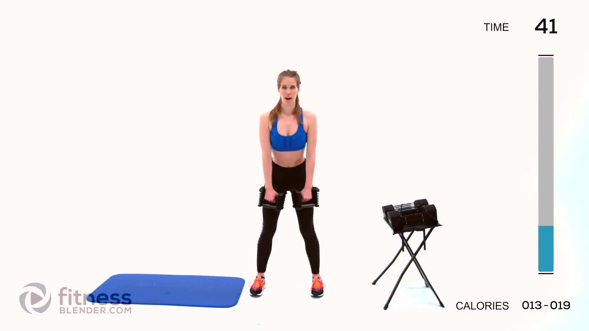 Illustration of a person performing a chest press