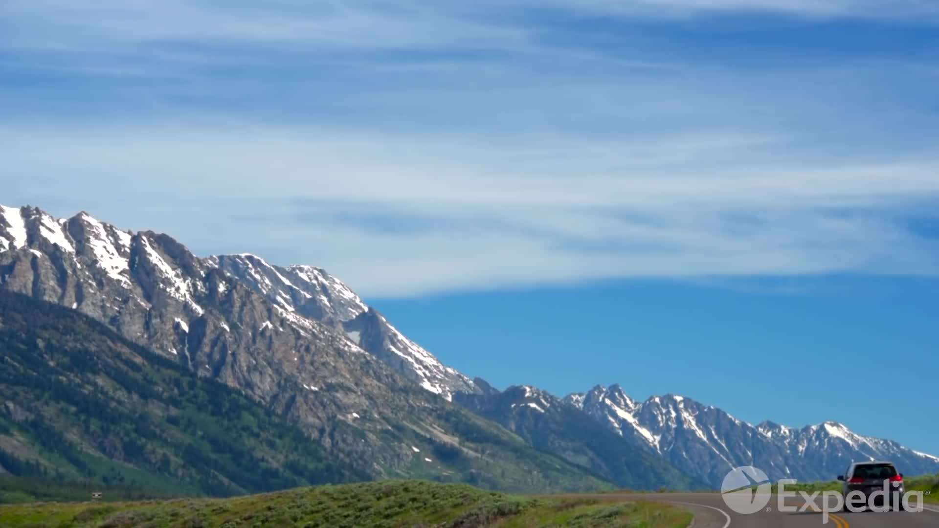 The majestic Teton Range