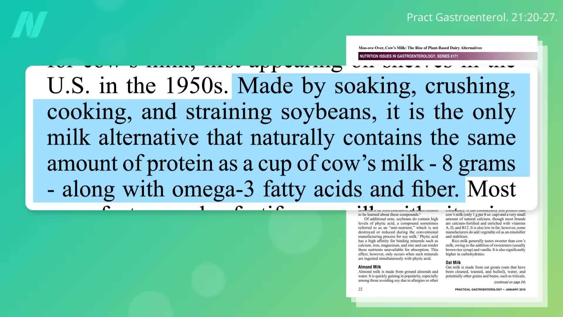 Comparing the nutritional composition of soy milk and dairy milk