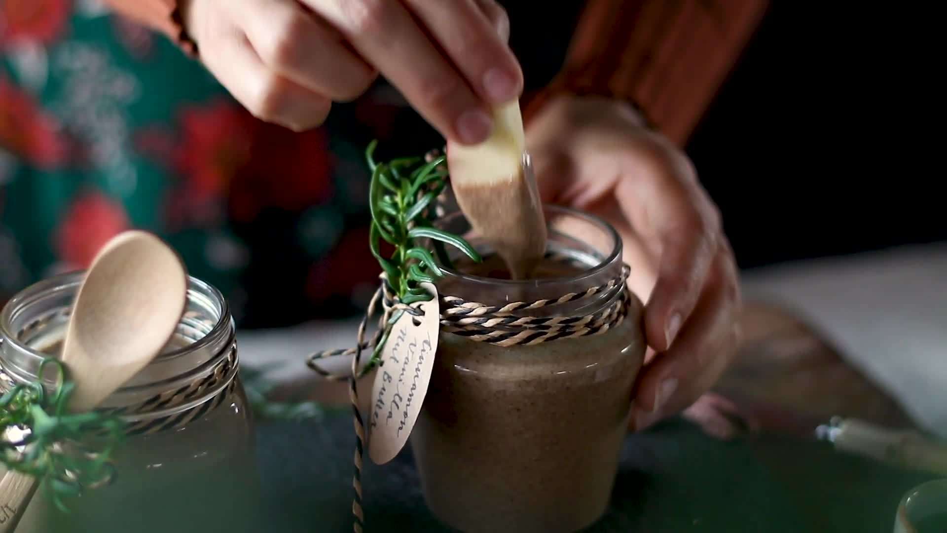 Assorted chocolate truffles arranged in a decorative box