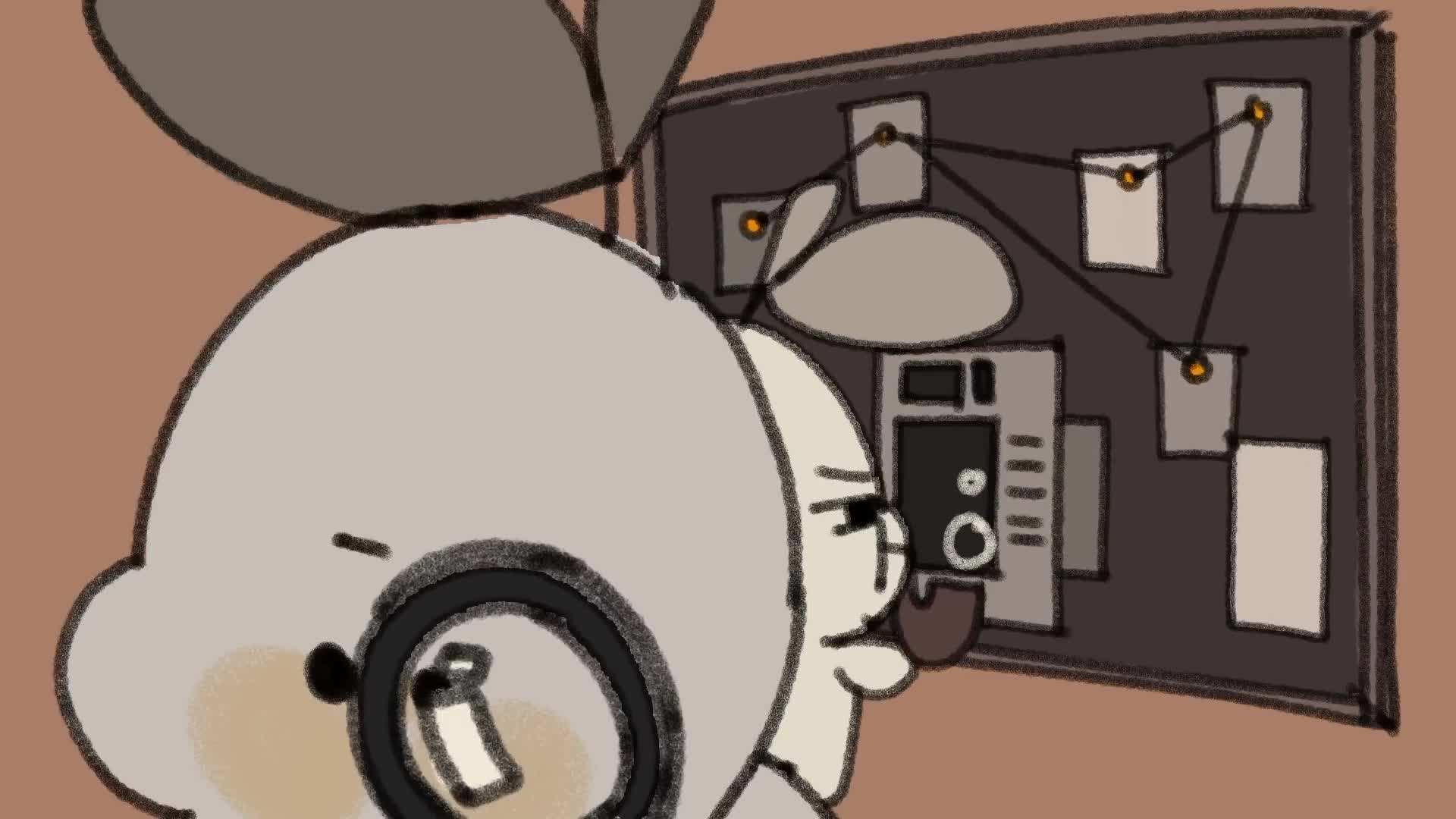 Visual representation of staying aware of one's needs