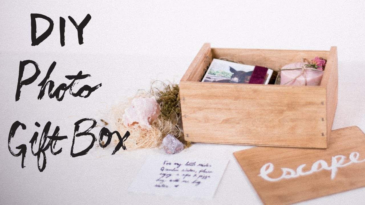 DIY Personalized Photo Gift Box: A Step-by-step Tutorial by Mr. Kate