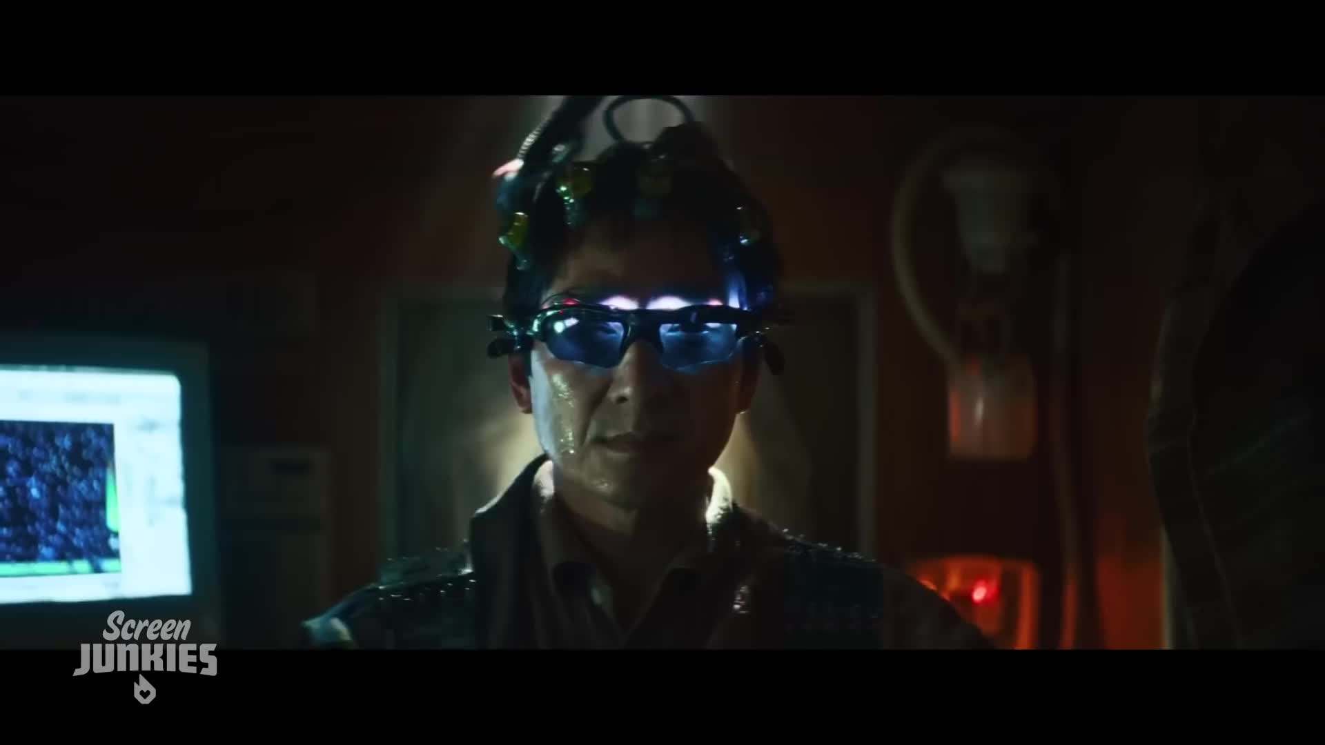 Exhilarating martial arts fight sequence.