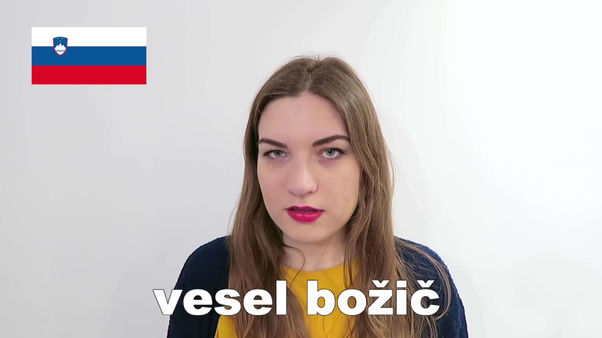 Merry Christmas greetings in different languages