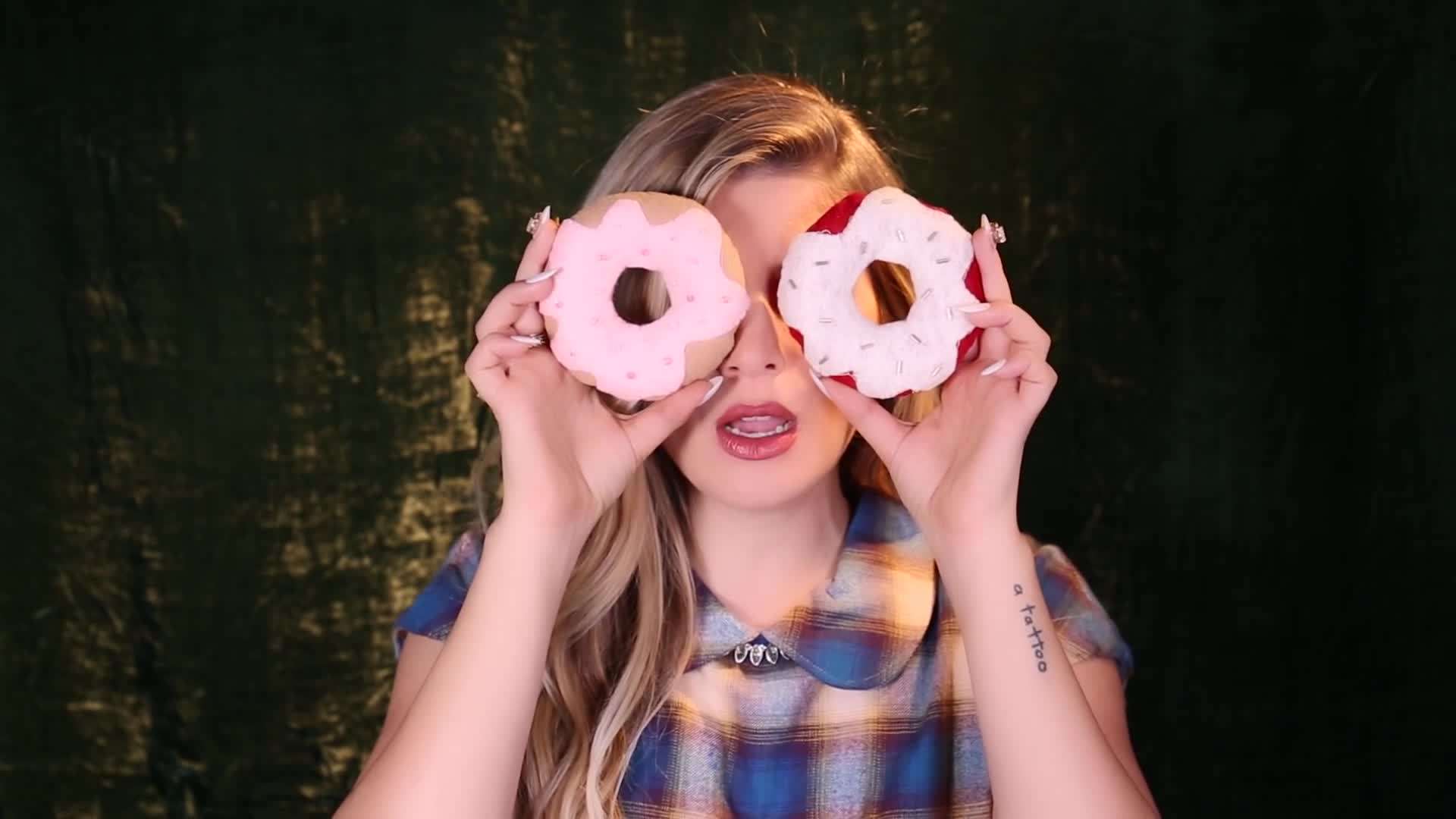 Supplies for DIY Donut Ornament