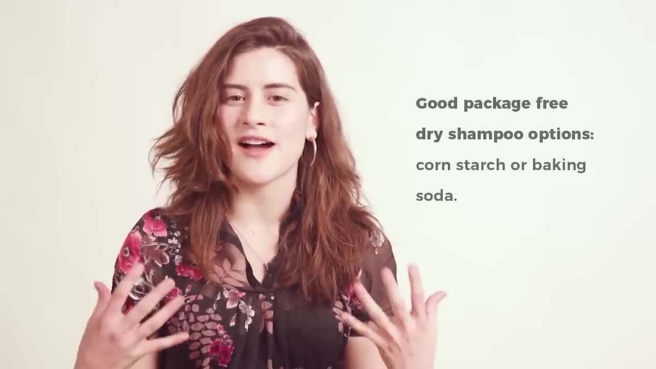 Comparison of plastic waste generated by traditional hair care products and zero waste alternatives