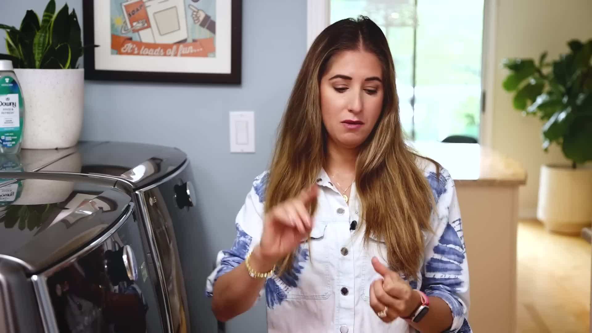 Pre-treating a stain with dish soap