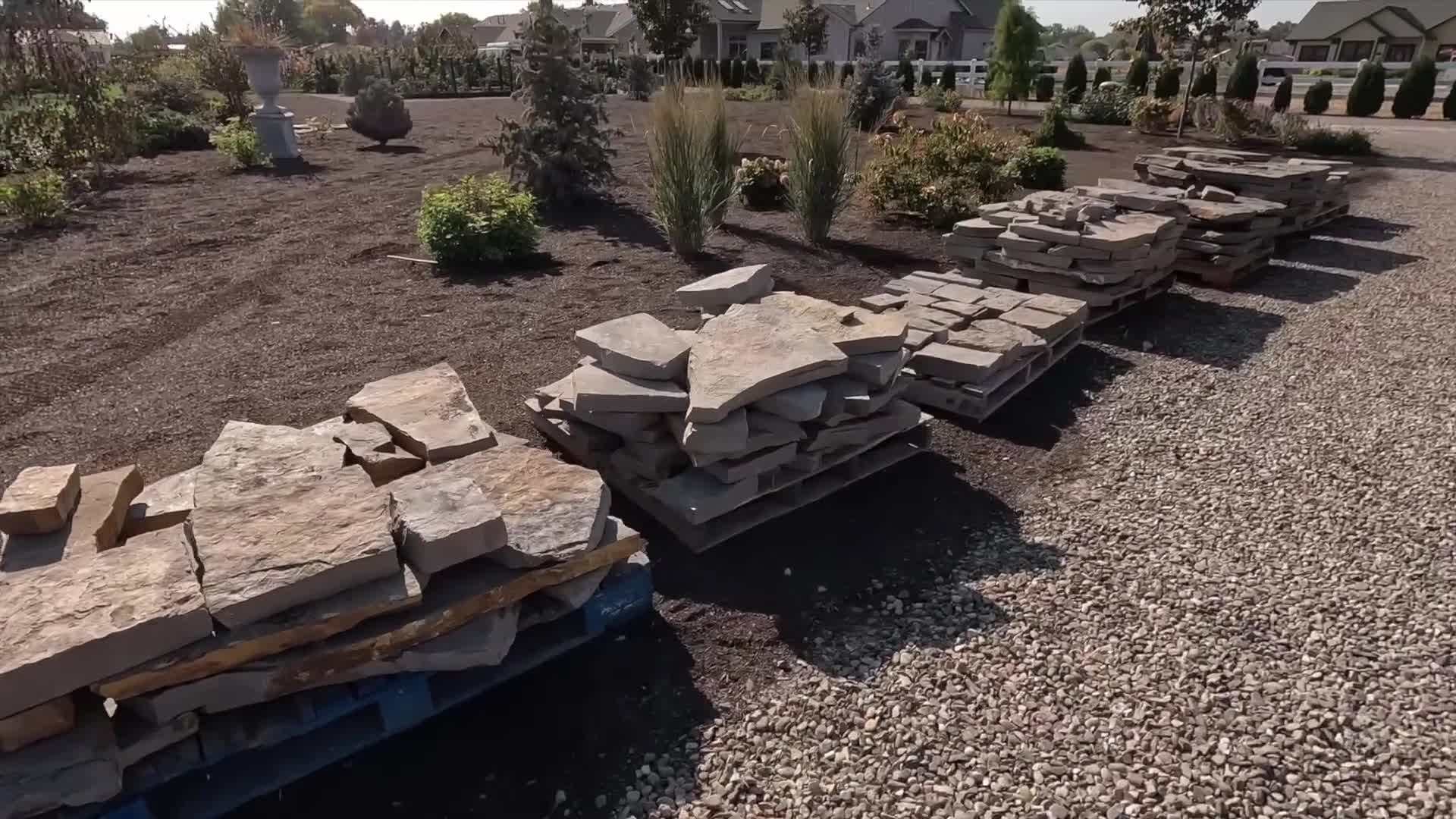 Clearing the path from weeds and debris